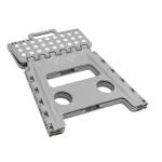 Sgabello alto Clic Clac 30 x 22 x 32 cm grigio - 28101 - 1