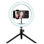 Kit di anelli luminosi Maku per vlog nero - 28969 - 1