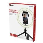 Kit di anelli luminosi Maku per vlog nero - 28969 - 4