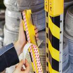 Profilo paracolpi angolare C35 giallo nero - 29045 - 1