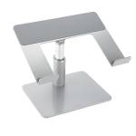 Base per laptop universale regolabile in metallo grigio - 3688