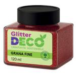 Glitter Bio grana fine 120 ml rosso - 3867