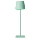 Lampada da tavolo 851 ricaricabile 8 x 30 cm metallo verde salvia Palmina - 4025