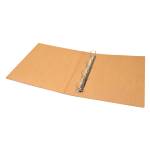 Raccoglitore Eco 22 x 30 cm 4 anelli tondi 30 mm dorso 4 cm avana - 5409 - 1