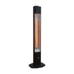 Stufa a torre Hot Tagon con timer 2000 W 31 x 24,5 x 114 cm nero - 4307
