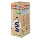 Nastro adesivo Eco Crystal 19 mm x 33 mt PET trasparente torre 8 pezzi - 9451 - 1