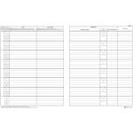 Registro antiriciclaggio per professionisti 31 x 24 cm 46 fogli - 15914 - 3