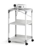 Carrello System per videoproiettore con ruote 3 ripiani 50,8 x 43,2 x 88,2 cm grigio - 17594 - 2