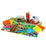 Dido Farm 10 salsiciotti con formine e scenario 3d DiDo - 18747 - 1