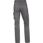 Pantalone da lavoro Panostrpa sargia poliestere cotone elastan taglia XL grigio nero - 21836 - 1