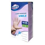 Guanti monouso in vinile non talcato taglia M L - 2122 - 1