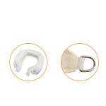 Tenda a vela quadrata ombreggiante 3 x 3 mt PL tortora - 24992 - 1