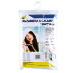 Zanzariera a calamita 230 x 120 cm bianco - 2134 - 1