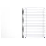 Maxiquaderno spiralato Rec up A4,1 rigo 180 fogli 90 gr colori assortiti - 25779 - 3