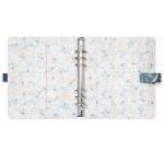 Organiser Botanical f to Pocket 146 x 128 x 36 mm con cinturino blu - 25794 - 1