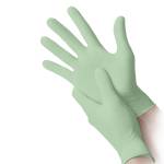 Guanti in nitrile bio taglia S verde pastello - 27924 - 1