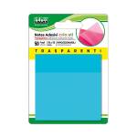 Blocchetto notes adesivo 75 x 75 mm colori traslucidi assortiti Box 72 blocchetti - 28740 - 4