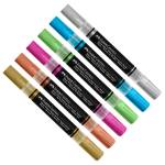 Marcatori Shake e Paint colori assoriti metallic confezione 6 pz - 1373 - 1