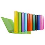 Raccoglitore Nettuno 22 x 30 cm 4 anelli a R 30 mm dorso 3,5 cm verde - 7193 - 1