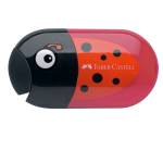 Temperamatite Animals con contenitore 2 fori con serbatoio e gomma assortiti - 15808 - 2