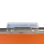 Cartella sospesa Silver cassetto interasse 33 cm fondo V 31,2 x 25 cm arancio - 7945 - 1