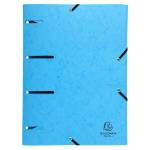 Cartella 3 lembi con elastico angolare A4 dorso 0,3 cm cartoncino lustre colori assortiti conf. 25 pezzi - 447100E - 3130634471000 - DMwebShop - 4