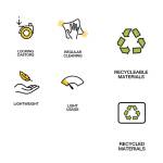 Portablocco mobile Earth 70 x 100 cm - 1837 - 5