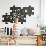 Lavagne da parete XXL Puzzle 40 x 29,6 cm - 5560 - 1