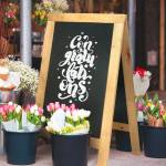 Lavagna Sandwich Nature 131 x 72,7 x 72 cm legno naturale - 5465 - 1