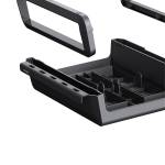 Supporto monitor Breyta pieghevole 8,2 x 35,4 x 30,4 cm nero - 14992 - 2