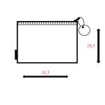 Busta con zip Bubble 31,5 x 24,5 cm EVA colori pastello assortiti - 21767 - 1