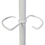 Appendiabiti a 6 ganci Music con 3 miniganci 175 cm bianco legno - 23735 - 3