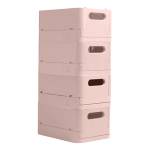 Scatola pieghevole The Smart Case midi Skandi 27,6 x 18,8 x 12 cm nude - 9955 - 3