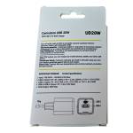 Caricabatteria rapido 2 porte USB C e USB A da 20W - 30120 - 3