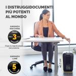 Distruggidocumenti LX65 a frammenti nero - 30142 - 6