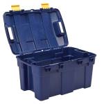 Baule multiuso 39 x 59 x 33 cm 40 lt PP con coperchio blu-giallo - 100135776 - 43859804894 - DMwebShop - 1