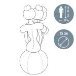 Palla Ergo Active da seduta 65 cm grigio scuro - 30487 - 3