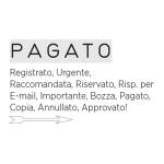 Timbro Mini Info S120 W Polinomio 12 diciture 4 mm autoinchiostrante - 13757 - 1