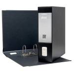 Registratore 1 dorso 8 cm commerciale 23 x 29,7 cm nero - 2680 - 1