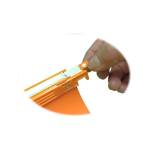 Cartella sospesa Joker cassetto interasse 39 cm fondo V 37 x 25 cm arancio - 8644 - 3