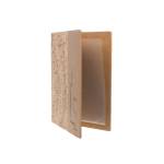 Carta dei vini Design 1 inserto doppio incluso A4,24 x 34 cm sughero - 9614 - 1