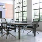 Poltrona direzionale Marilyn MYD4O con braccioli inclusi nero - 21244 - 2