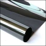 Pellicola adesiva 50 cm x 10 mt protezione UV medio alta riflettente nero - 6480