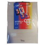 Portablocco con molla in metallo copertina in PPL A4 grigio fume - 6489