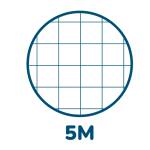 Blocchi Montblanc - 5 mm - A6 - 60 gr - 20 blocchi da 70 fogli - Pigna - 02291195M - 8005235406711 - DMwebShop - 1