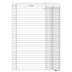 Schede 2 colonne 24 x 17 cm verticale - 16956 - 1