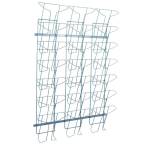 Espositore da parete metallo 21 tasche - A4,13454 - 1
