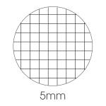 Blocco notes 90 A4 collato lato lungo quadretti 5 mm 50 fogli 90 gr 4 fori - 9330 - 1