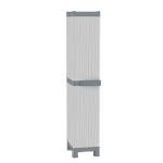 Armadio Domino Wave Base 2350 UW 1 anta 35 x 43,8 x 181,8 cm PPL grigio - 8721 - 1