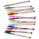 Penna sfera Cristal multicolor punta 1,6 mm colori assortiti - 22423 - 6